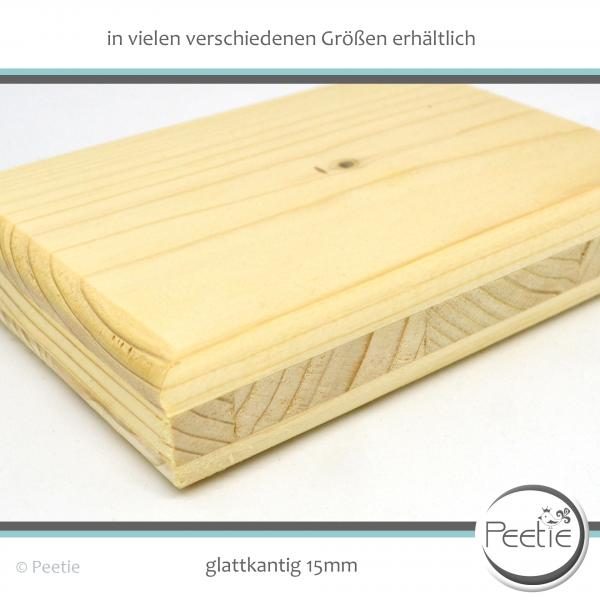 1x Holzzuschnitt Fichte 3-Schichtplatten aus Fichte 27 mm naturbelassen, unbehandelt Holzplatte Tischplatte - rund gefräst
